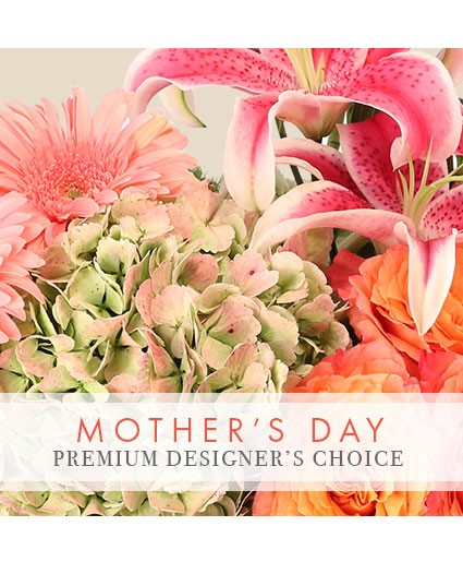 Desighners Choice Bouquets:  A mixture of the most beautiful and freshest flowers available. Our creative desighners will craft you a one of a kind arrangement